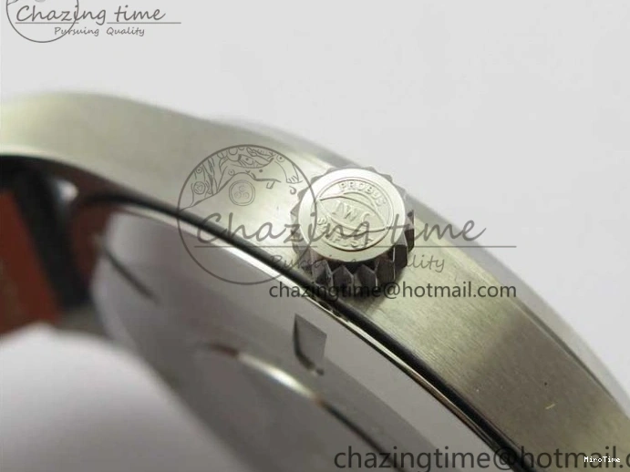 MIROTIME 0513 MARK XVIII Le Petit Prince IW327004 SS FKF 1:1 Best Edition Blue Dial On Brown Leather Strap Trendsetting 7117